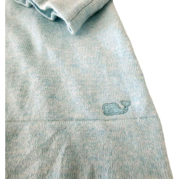 Vineyard Vines Ruffle Cardigan Aqua Blue Women Size L - Picture 4 of 9